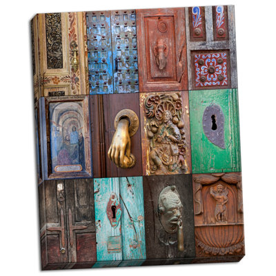 " On The Door III " by Kathy Mahan