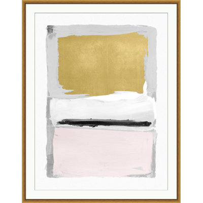 Pink And Gold 2 Painting