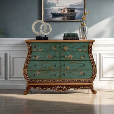 Armoire artistique en forme de vase avec tiroirs