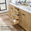 Ensemble de meuble-lavabo double 61 po avec dessus Mcquinn