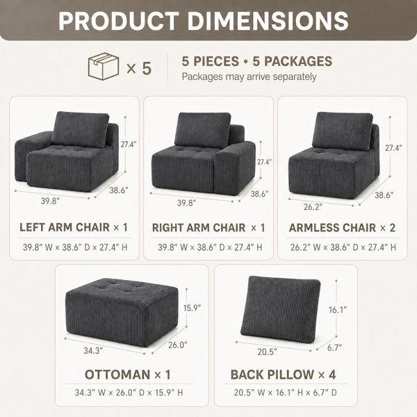 Dimensions du produit