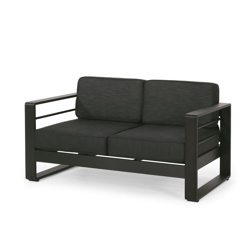 Bay Mp1 Aluminium , Dark Gray - Backyard Relax Area, 55.28 In. D X 27.99 W 24.45 H, 41.81 Lb In Aluminium, Depth Width Height