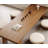 Brown Solid Wood Rectangular Coffee Table-108974048