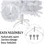 Metal Artificial Tree Stand For Max. Tree Height 6 - 7.9 Ft.-966129713