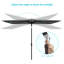 Parasol de marché rectangulaire 10 'x 6,5' avec manivelle-1923168053
