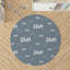 Stop Slate Blue Kids Play Mat-107389476