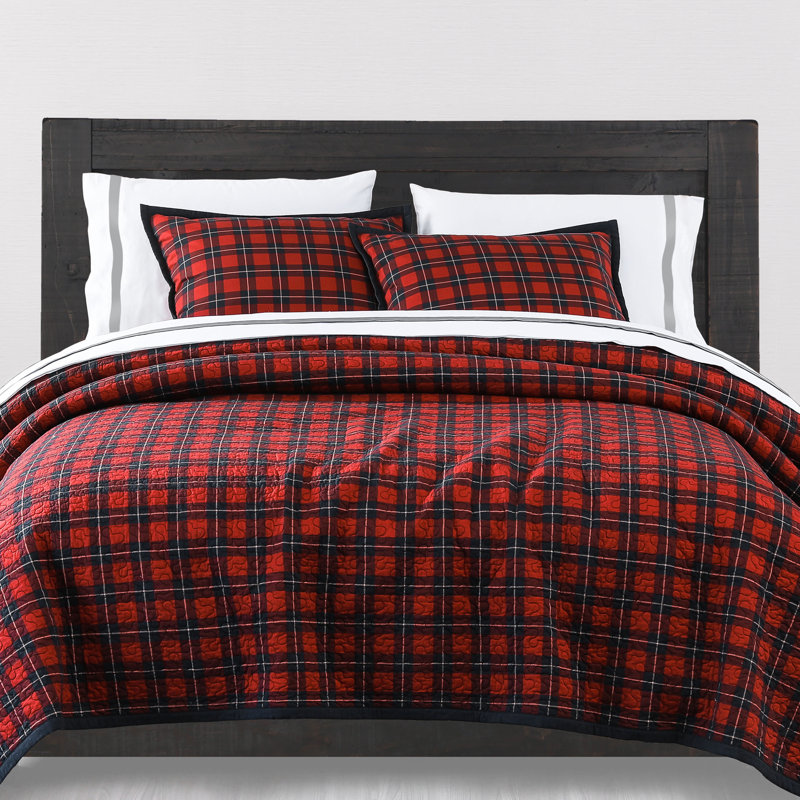 Ensemble de courtepointe réversible Woodland, Double/Grand