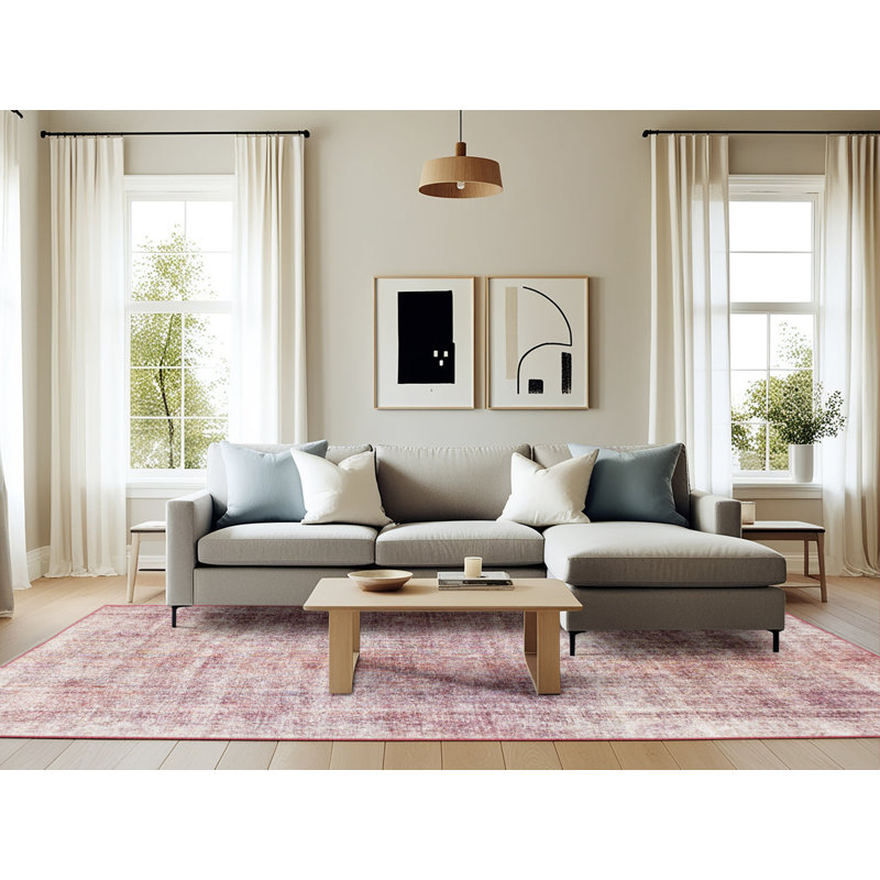 Tapis abstrait moderne 827, Rectangle 6 pi x 9 pi