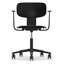Chaise ajustable à bras fixe HœG Tion - noir-128908203-128908204