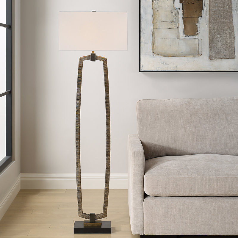 Emilye Gold Floor Lamp
