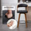 Ensemble de 1 tabourets de bar pivotants-182778246-193019755