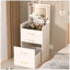Bureau de coiffeuse 3 en 1 avec miroir ouvert, petit ensemble de coiffeuse avec bureau en verre visible, coiffeuse de maquillage compacte avec 3 tiroirs, coiffeuse pour chambre à coucher