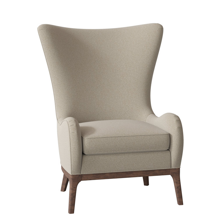 Casper 33" Wide Polyester Wingback Chair