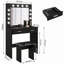 Thurston Dressing Table with Mirror-1106993051