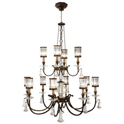 Eaton Place 12 - Light Tiered Chandelier