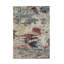 5x8 Gray Hand-Knotted Wool Viscose Pixelated Hues Abstract Modern Contemporary Carpet Rug