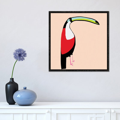 Abstract Toucan by Susan Bryant - Print on Canvas