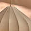 Teardrop Fabric Pendant Light - Natural-589599478