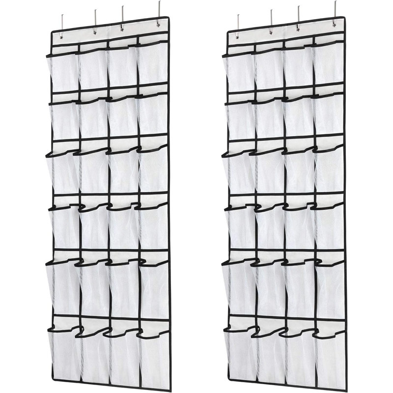 2-pack Over-the-door Hanging Shoe Organizer