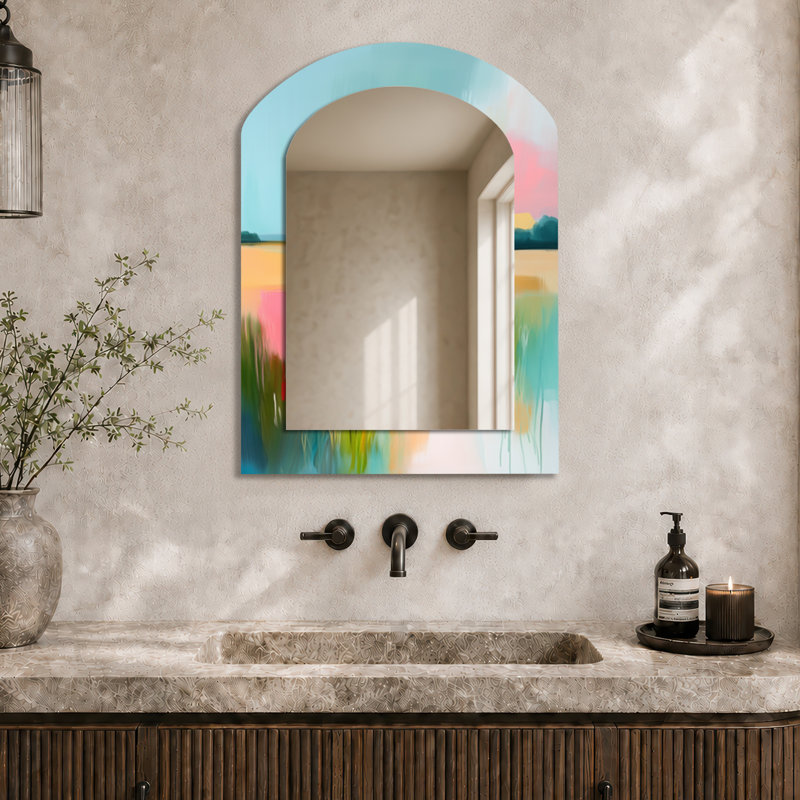 Miroir mural Rustic, 34" x 25"