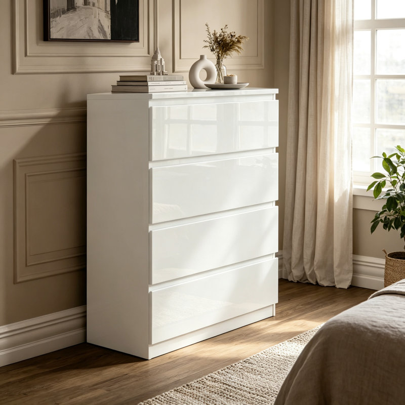 70 cm W Chest of 4 Drawers