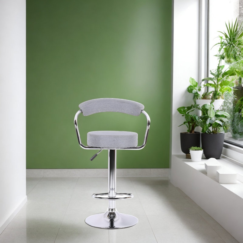Maxxin Adjustable Stool, Gray