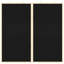 vidaXL Bulletin Board Folding Manual Solid pine wood Office Supplies Pin Memo-131995609-131995611