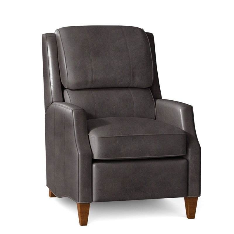 Mauney Recliner, Cobblestone, Manual, Empyrean Tweed Genuine Leather