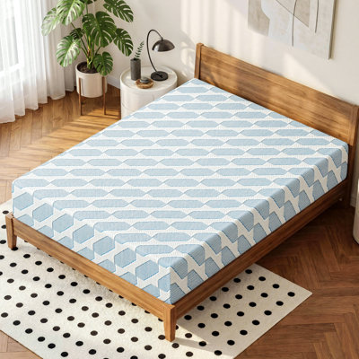 Matelas en mousse viscoélastique gélifiée mi-ferme