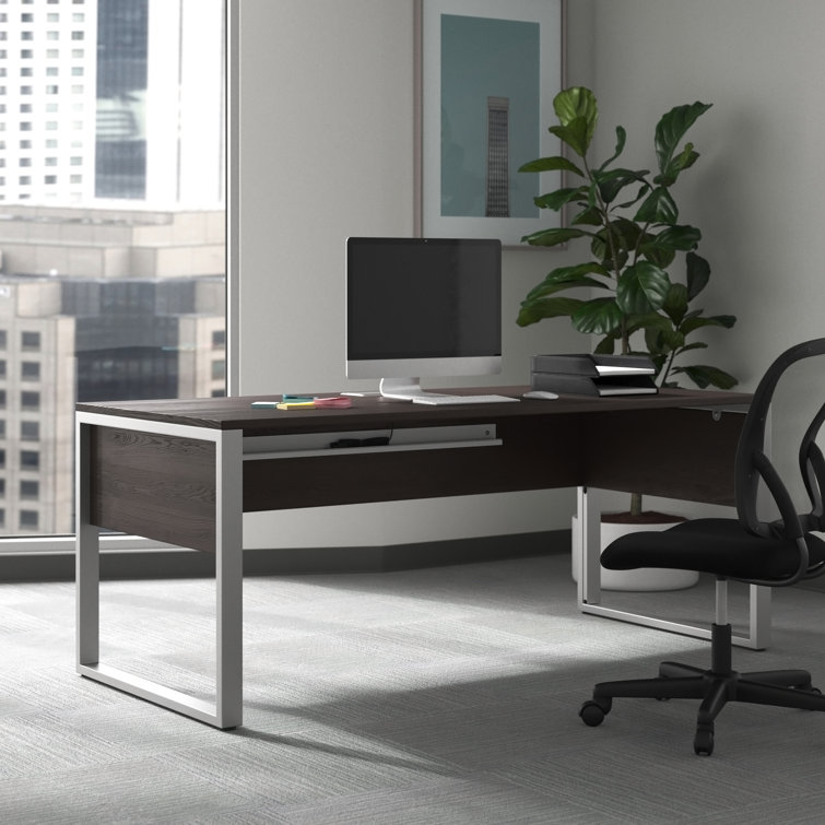 Realspace Halton 48 W Computer Desk White - Office Depot