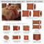 Woodside Park Comforter Set - Spice-375948890