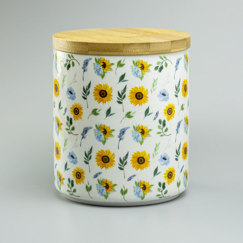 Pot de fleurs Sun, H 5,75 po x l 5 po x P 5 po