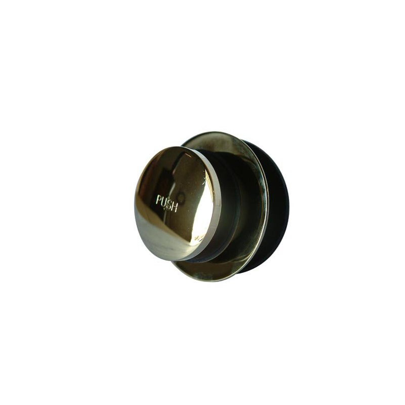 Pop-Up Bathroom Tub Drain, Polished Brass