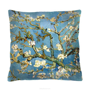 Cotton Floral Square Throw Cushion