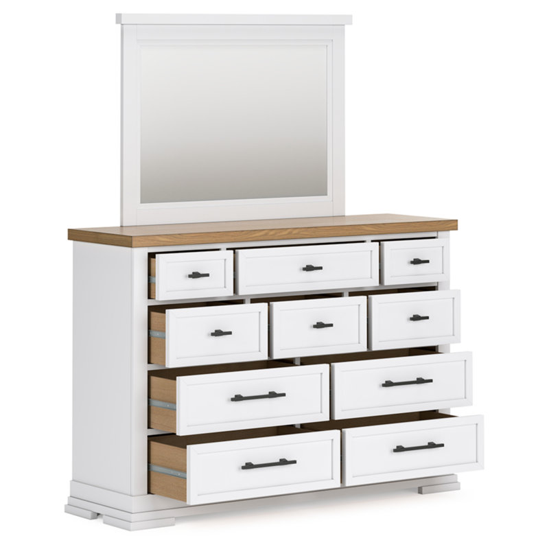 Leanore Dresser And Mirror