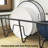 Kitchen Counter Dish Drying Rack with Detachable Cutlery Holder, Compact Kitchen Sink Organizer for Plates, Bowls & Cups, Black-94329136