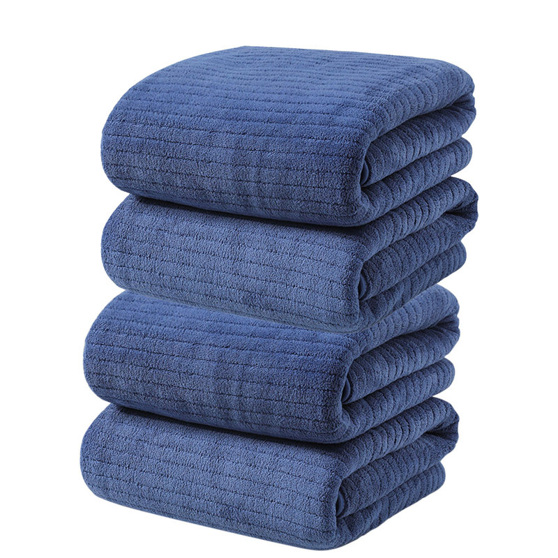 Towels Soft Highly Absorbent Hotel Spa Bathroom Towel Collection for Bathroom Kitchen | 11.8x27.5 Inch | Set of 4, C