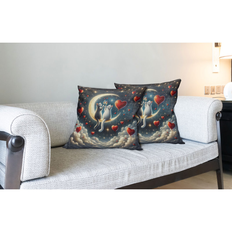 Housse de coussin en tissu pour l'intérieur et l'extérieur, H 16 po x l 36 po, Rectangle