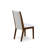 Lancy Parson Dining Room Chairs - Grey Linen Fabric set of 2 Upholstered Chairs-635078654-635078655