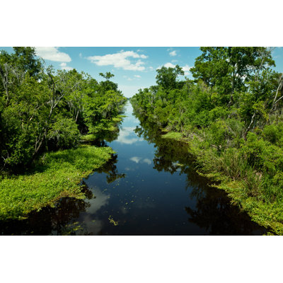 Water Canal 1 Piece Wrapped Canvas Wall Art