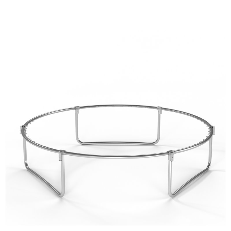 Trampoline d'extérieur sans filet Yc 8FT Springfree avec filet de sécurité - vert