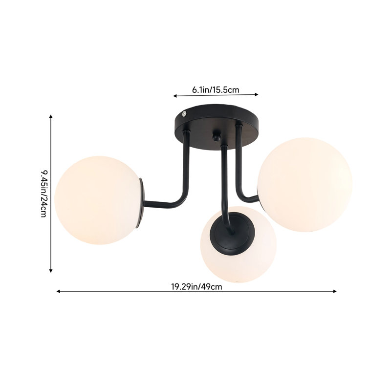 Iron Flush Mount