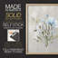 Détail dans la prairie II, reproduction encadrée - bois massif-112361280-112361285