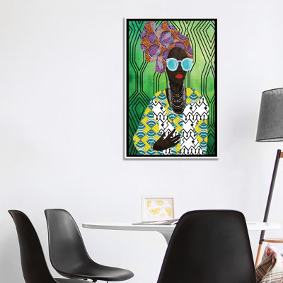 " Modern Turban Woman IV " by Nikki Chu