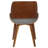 Palmona Upholstered Side Chair with Bent Wood Legs-311682155-388549178