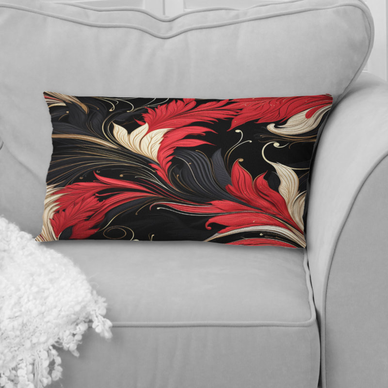 Floral Throw Pillow