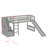 Loft Bed With Stairway And Slide-1338450476