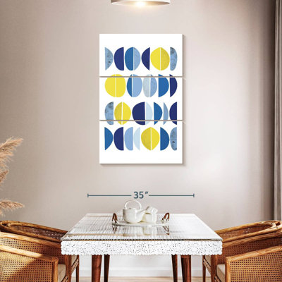 Avery Blue Yellow Modern II