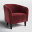 Fauteuil demi-tonneau de 29,50 po de largeur-208376259