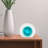Electric Tabletop Clock in White with Alarm